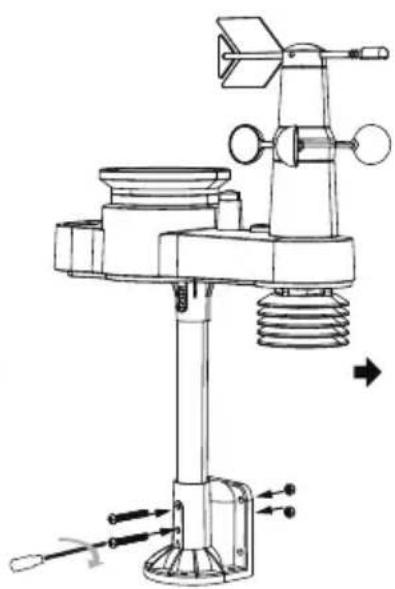 Vevor YT60310 - INSTALLING THE MOUNTING POLE AND BRACKET - 5
