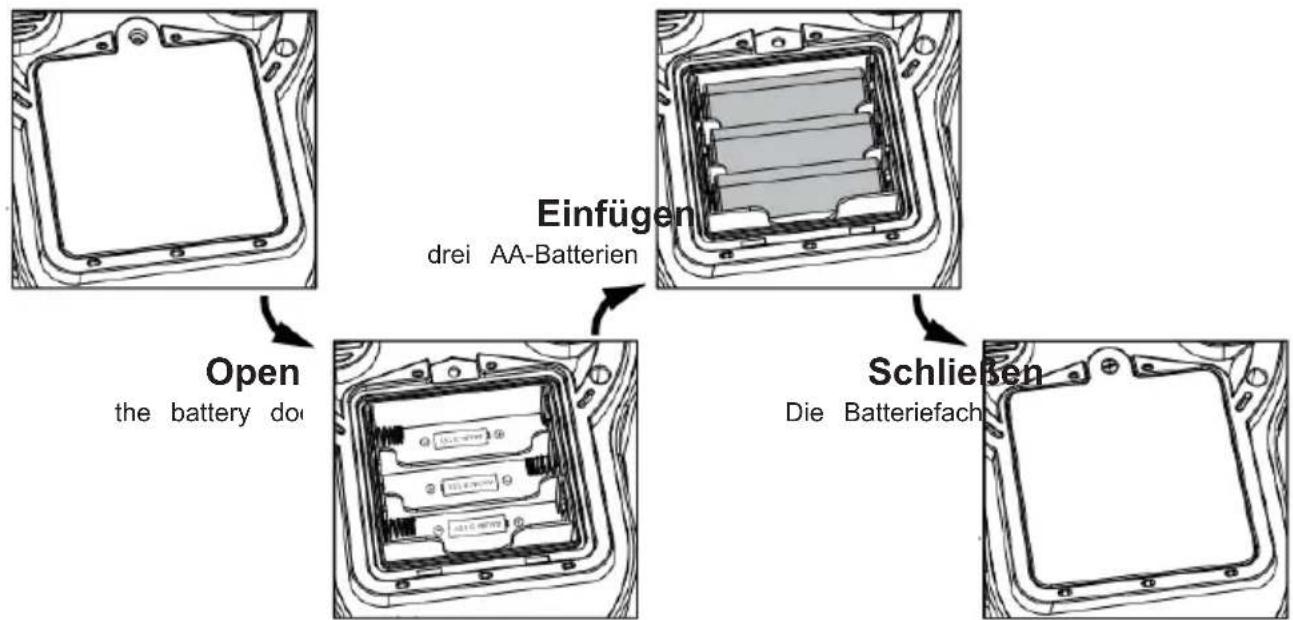 Vevor YT60310 - INSTALLATION DER BATTERIEN - 1