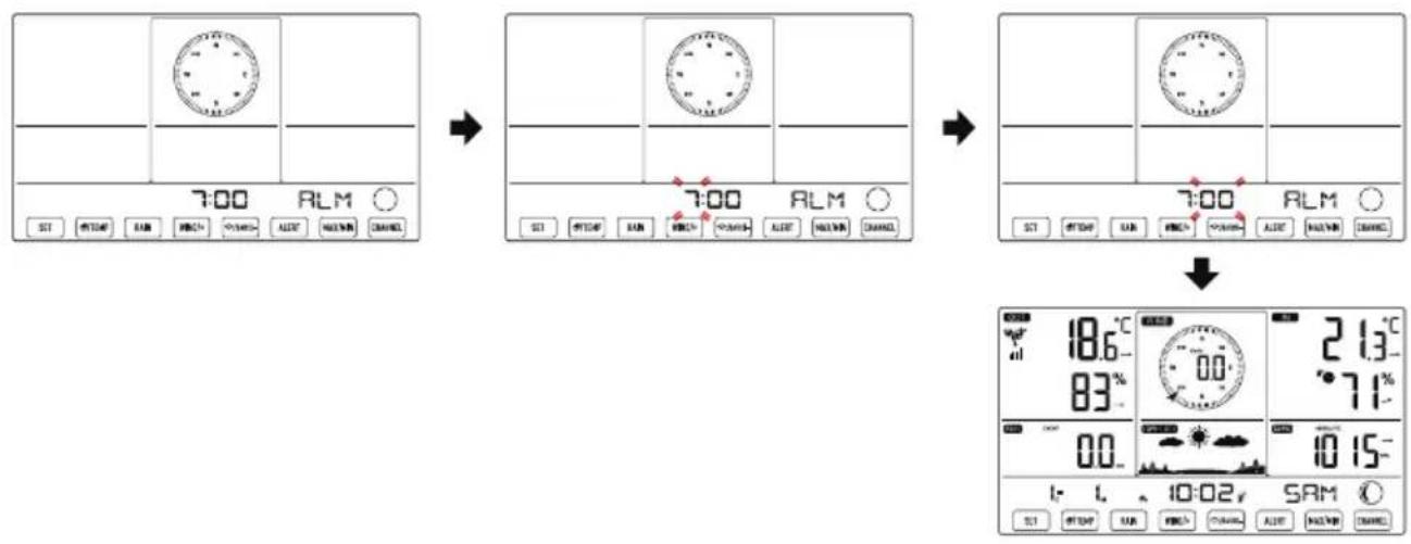 Vevor YT60310 - Setting the Alarm - 1