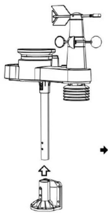 Vevor YT60310 - INSTALLATION DER MONTAGE POLE UND HALTERUNG - 4