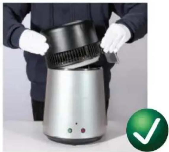 Vevor YMK40230 - ACTIVATED CHARCOAL & NOZZLE ASSEMBLY - 8