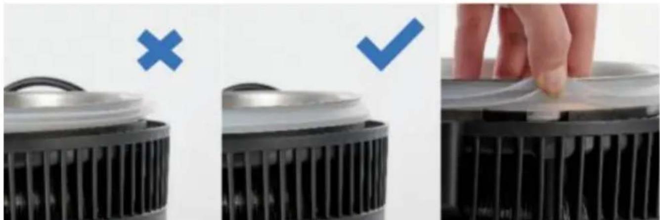 Vevor YMK40230 - SILICONE SEAL ASSEMBLY - 1
