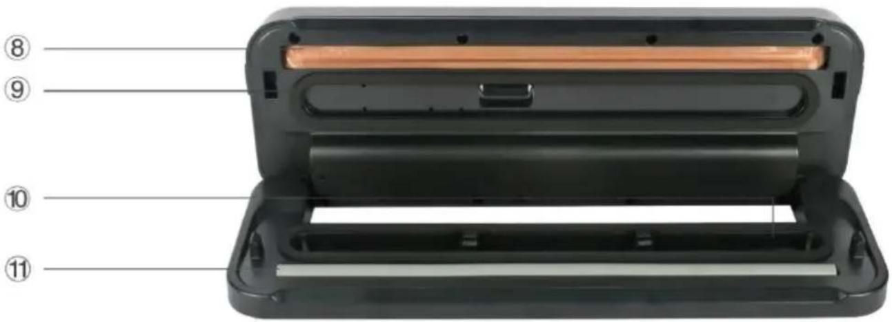 Vevor ZK-8876 - PRODUCT STRUCTURE - 2