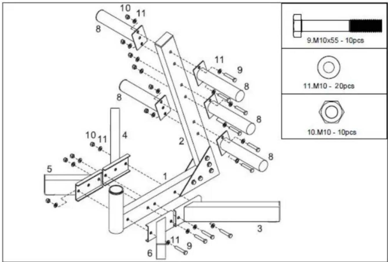Vevor YFRK-B31 - PART LIST - 3