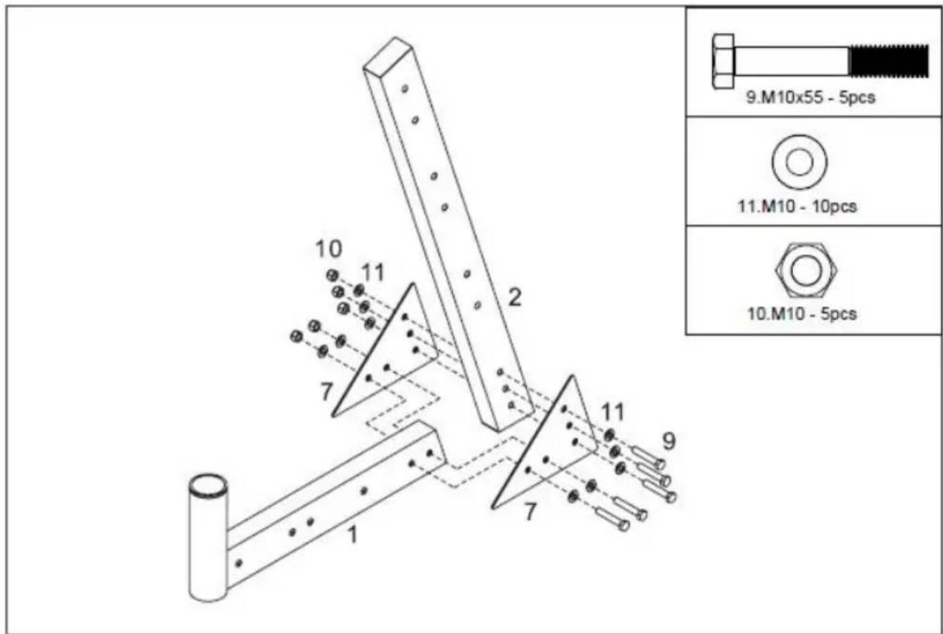 Vevor YFRK-B31 - PART LIST - 2