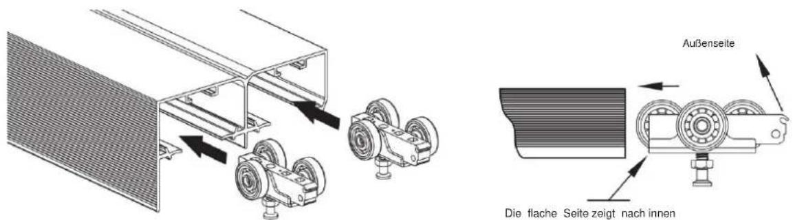 Vevor YMXT-XC40-8B - SCHIEBETÜRBESCHLÄGE Passend für 35 und 45 mm dicke Holztüren - 4