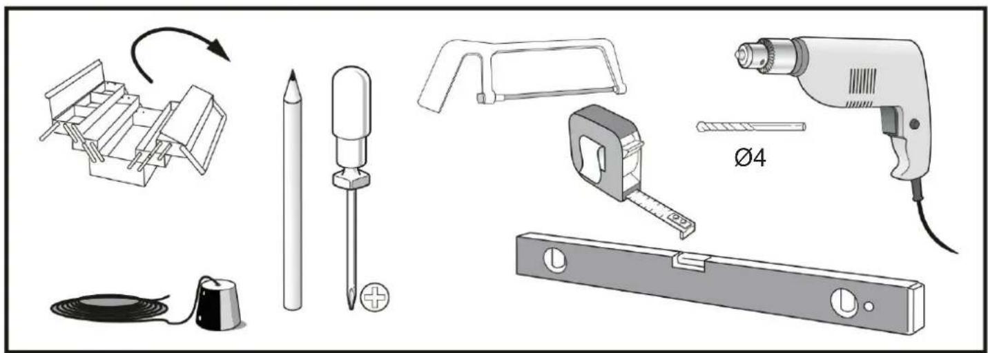 Vevor YMXT-XC40-8B - OUTILS REQUIS - 1