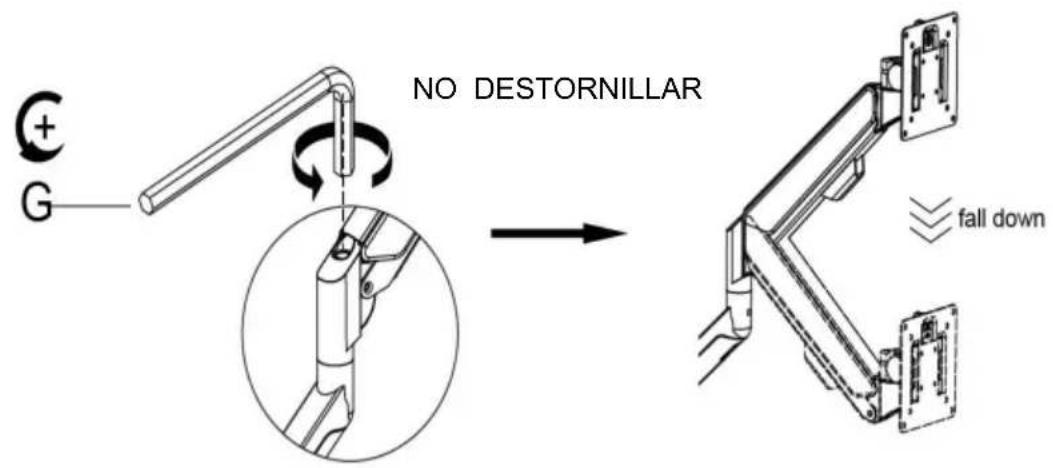 Vevor ZB10U - Case 1: Monitor/Arm fall down (after install your monitor) - 1