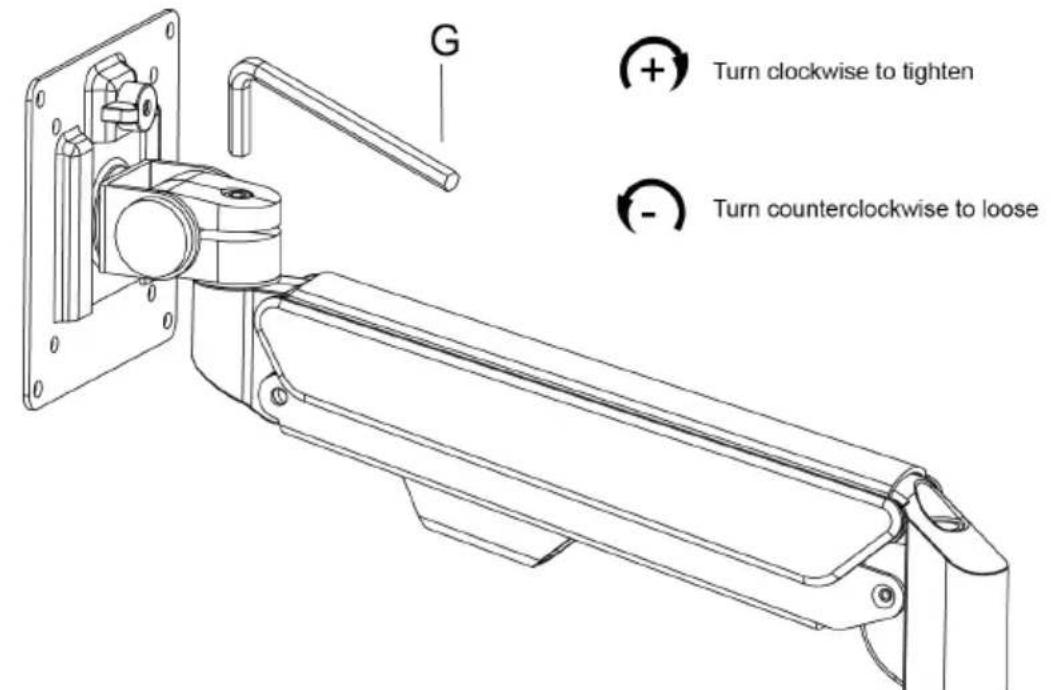 Vevor ZB10U - Case 2: Monitor/Arm pops up (after install your monitor) - 2