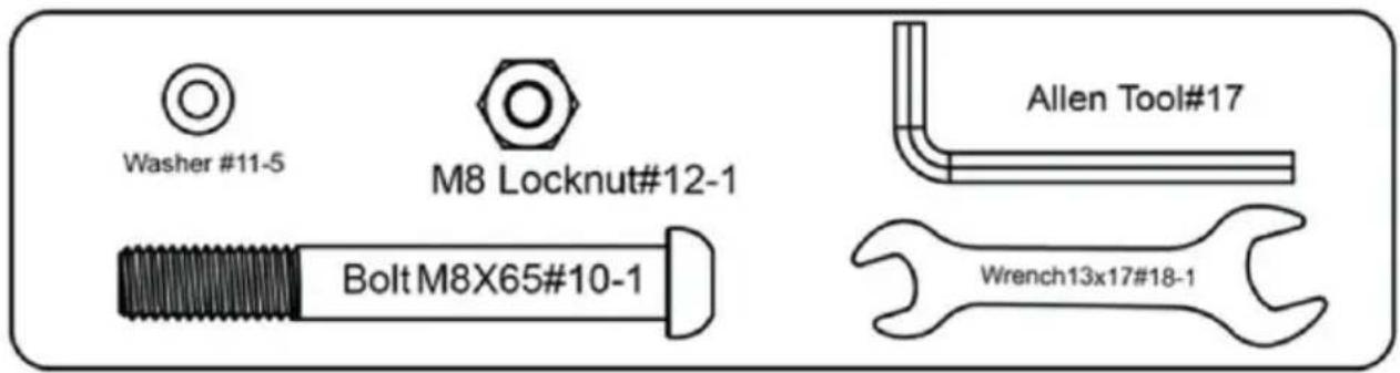 Vevor YN-388 - Step 2: Install Supporting Tube - 1