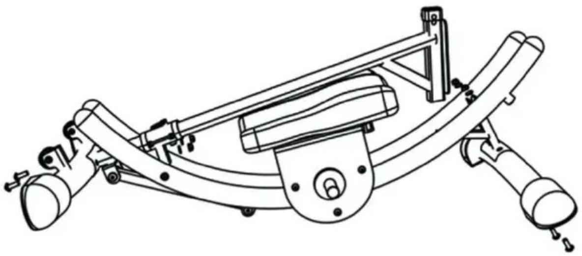 Vevor YN-388 - Step 3: Install Rear Foot and Front Foot - 2