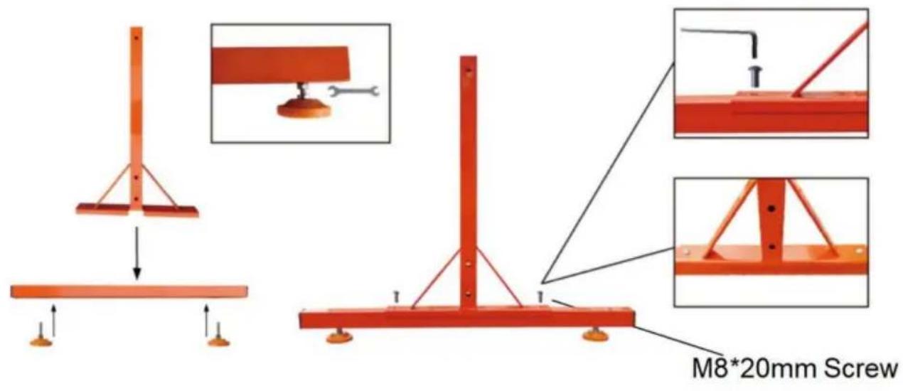 Vevor Y08006-D4 - SCHRITT 1: - 1