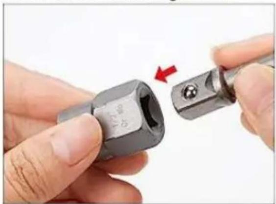 Vevor YM-29 - Nut Extractor Use Steps - 2