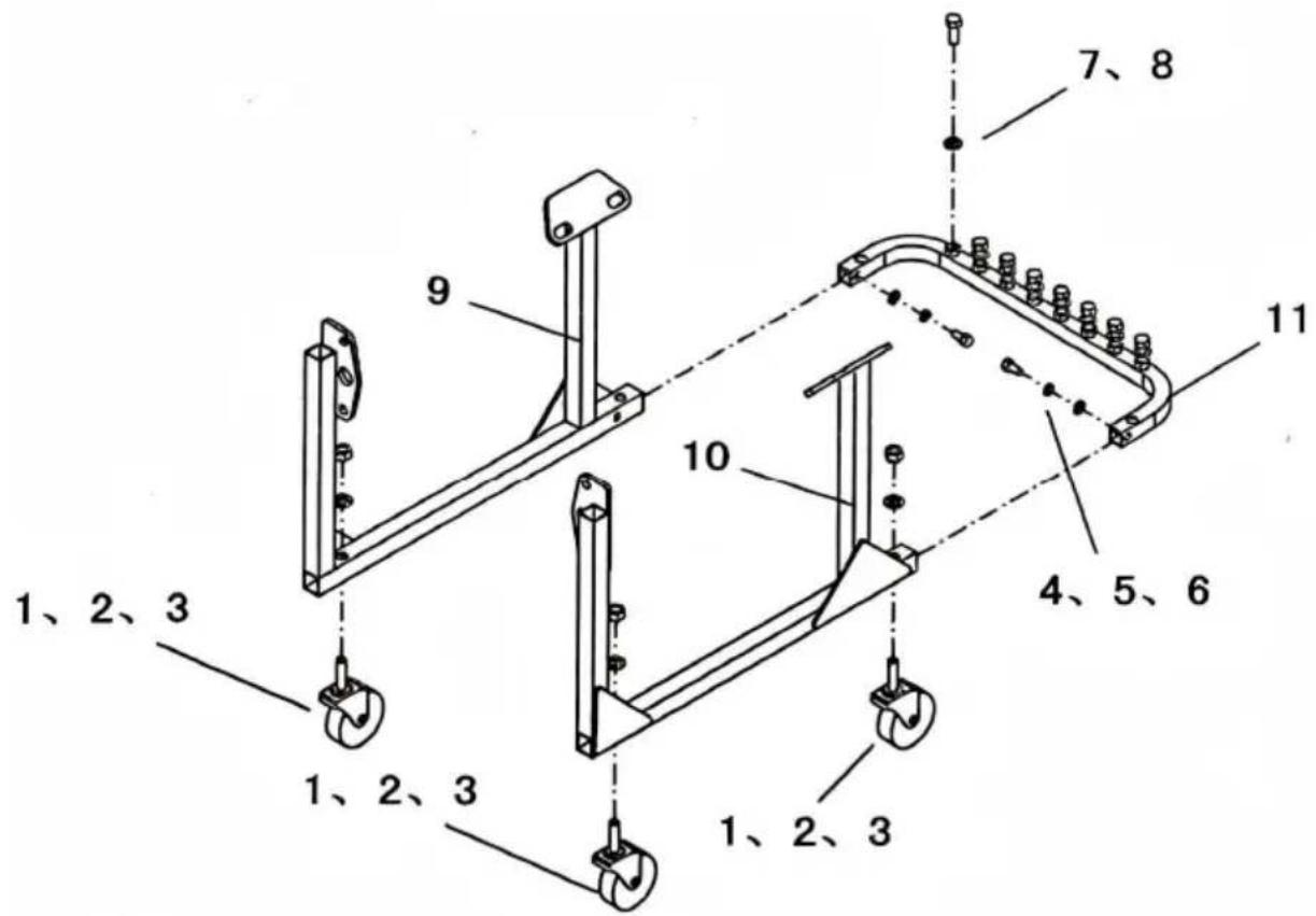 Vevor XXJD1500ZE - INSTRUKCJA MONTAŻU - 1