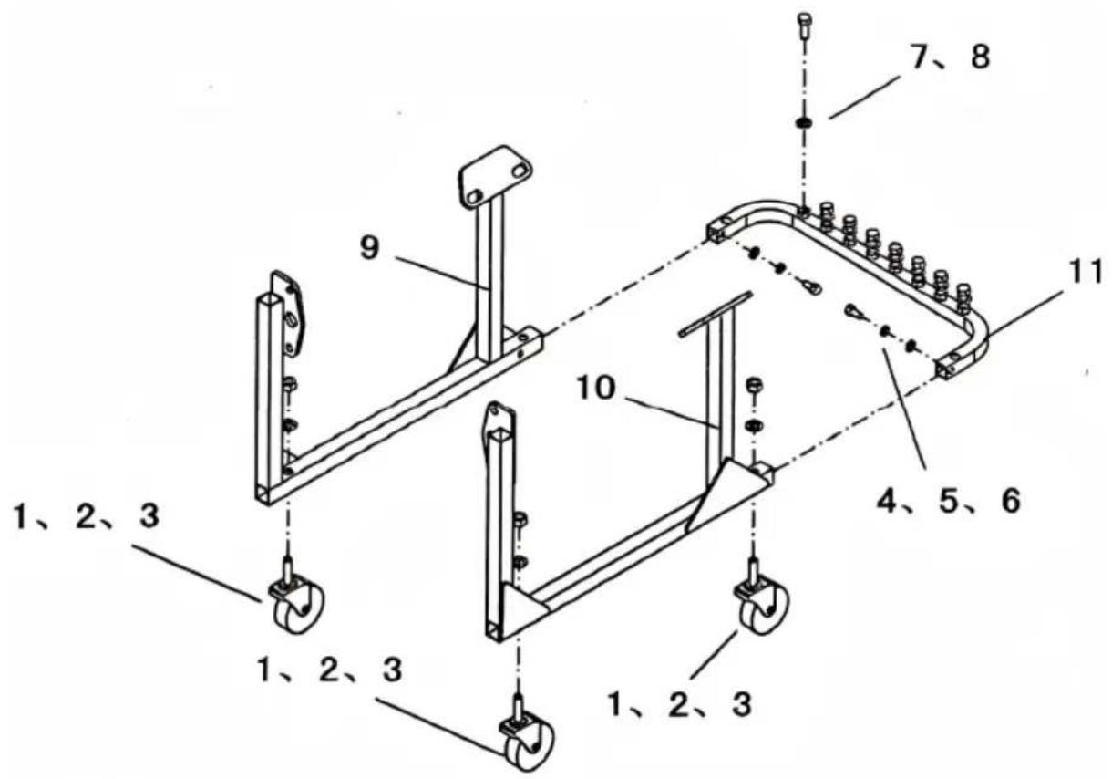 Vevor XXJD1500ZE - ASSEMBLY INSTRUCTIONS - 1