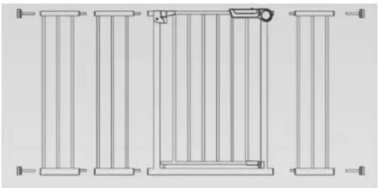 Vevor YFB1004W - Safety gate - 3