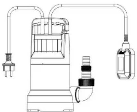 Vevor ZXQ400 - SUBMERSIBLE UTILITY PUMP INSTRUCTIONS - 1