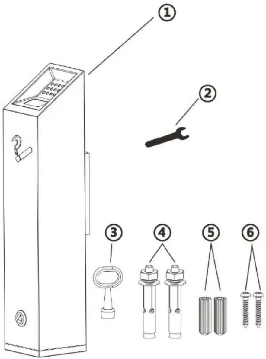 Vevor YD-33B - PARTS LIST - 1
