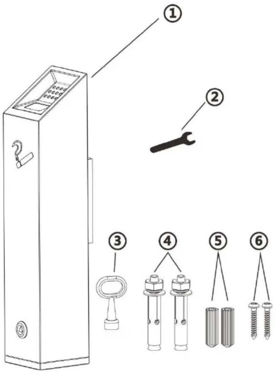 Vevor YD-33B - PARTS LIST - 1