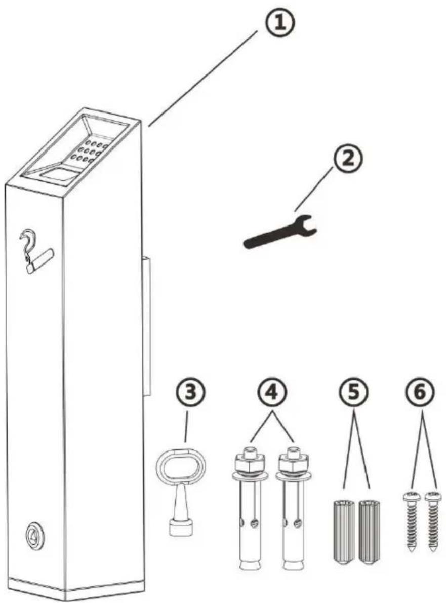 Vevor YD-33B - PARTS LIST - 1