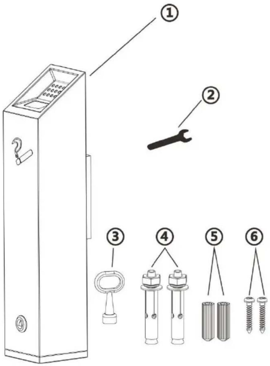 Vevor YD-33B - PARTS LIST - 1