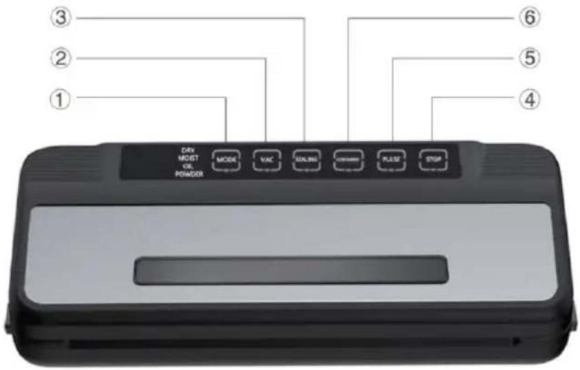 Vevor ZK-8861 - PRODUCT STRUCTURE - 1