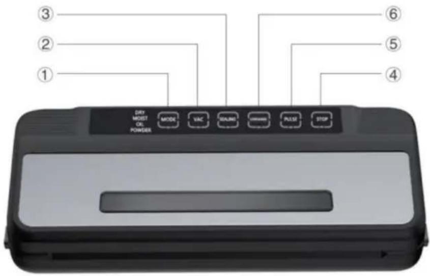 Vevor ZK-8861 - PRODUKTSTRUKTUR - 1