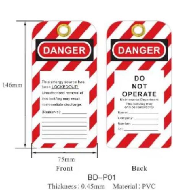 Vevor ZT-D1 - LOCKOUT TAGOUT - 1
