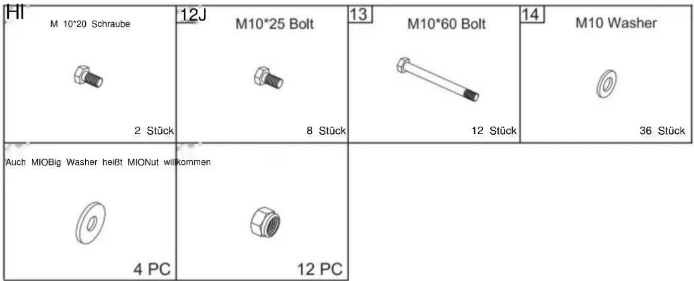 Vevor MS0001 - HARDWARELISTE - 1