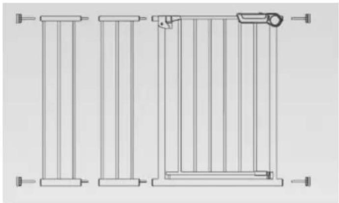 Vevor YFB1002B - Safety gate - 2