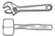 Vevor qb035 - The following tools (not included) are required for assembly: - 1