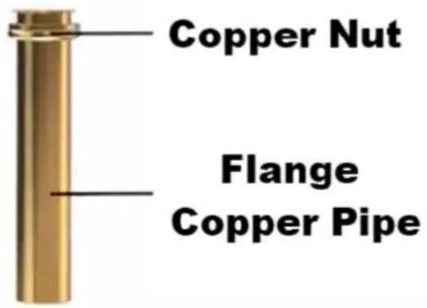 Vevor YGTJ-PVC-001 - Fine Threaded Copper Pipe - 3