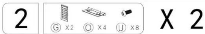 Vevor ZY-2X240L-0.7 - ASSEMBLY STEP - 3
