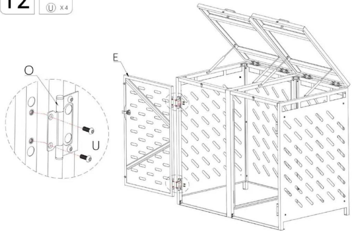 Vevor ZY-2X240L-0.7 - ÉTAPE D'ASSEMBLAGE - 18