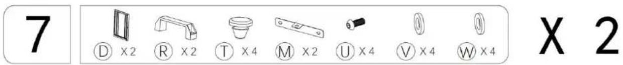 Vevor ZY-2X240L-0.7 - MONTERINGSTEG - 7