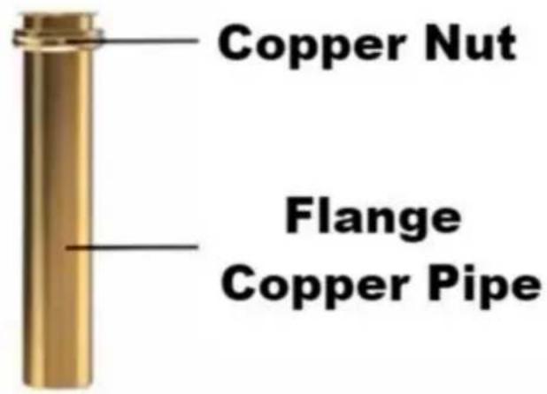 Vevor YGTJ-SBS-001 - Fine Threaded Copper Pipe - 3
