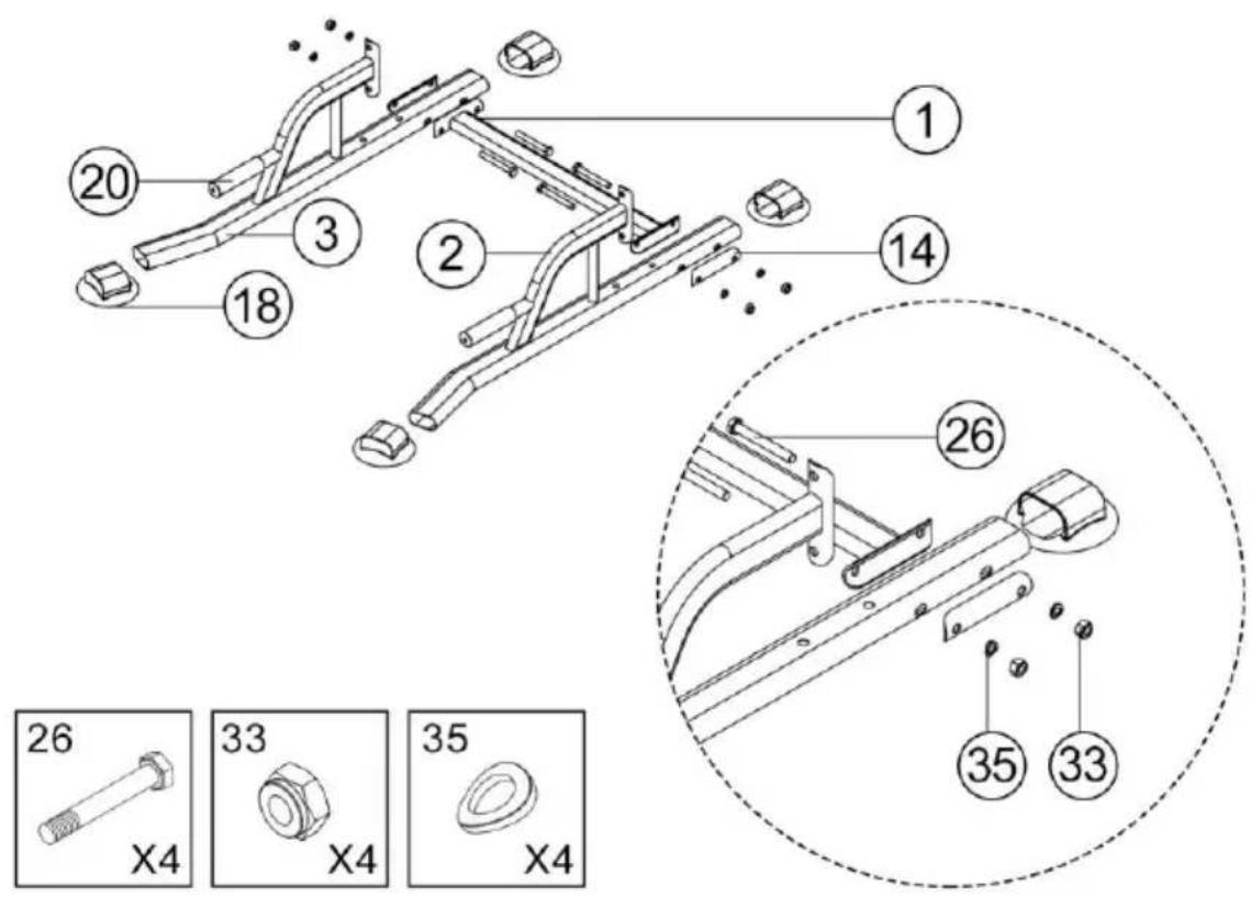 Vevor SSSHKYTXS-H - ASSEMBLY - 1