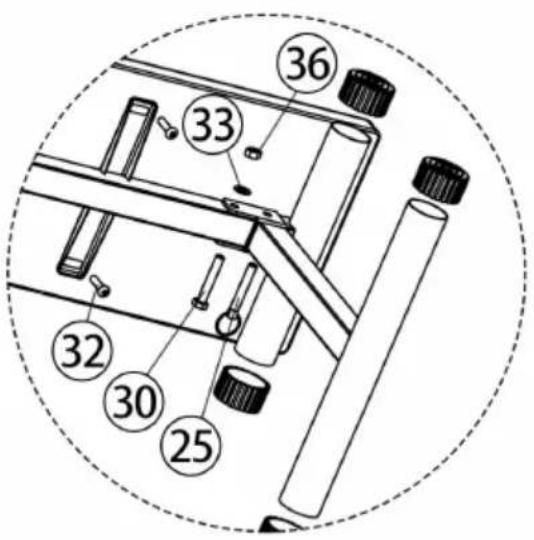 Vevor SSSHKYTXS-H - Step3 : Install lie stool - 3
