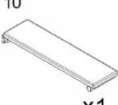 Vevor SSSHKYTXS-H - PART LIST - 10