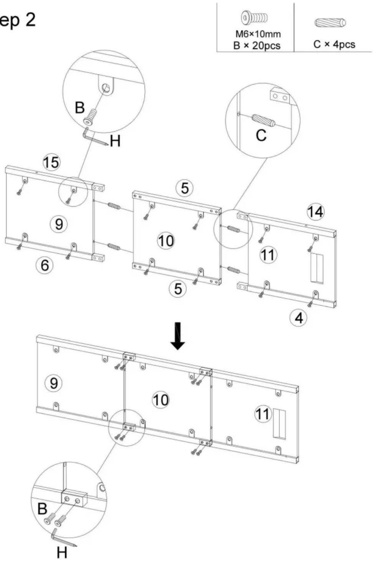 Vevor YJXXGZ-007 - step 1 - 3