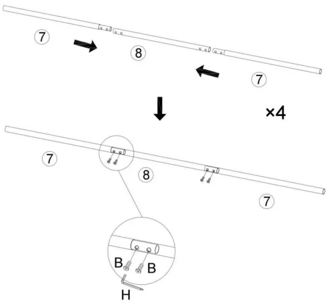 Vevor YJXXGZ-007 - step 1 - 2