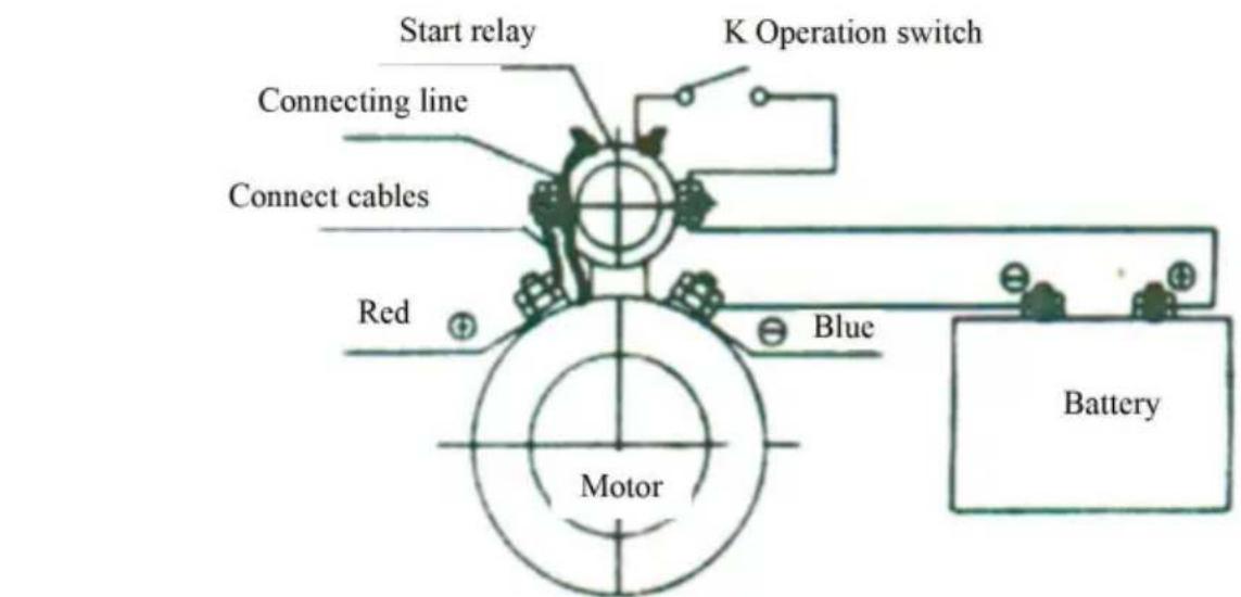 Vevor ZXDC12V-1.6KW-D-12L - DC MOTOR ELEKTRISKA KABELSCHEMA - 3