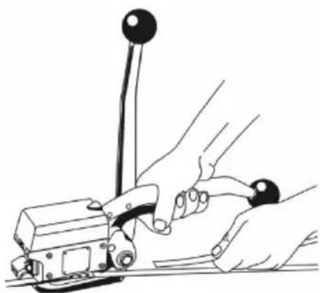 Vevor A333 - Releasing the tool - 1