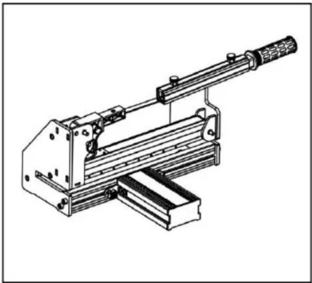 Vevor 8503-120 - Installation of the support plate - 1