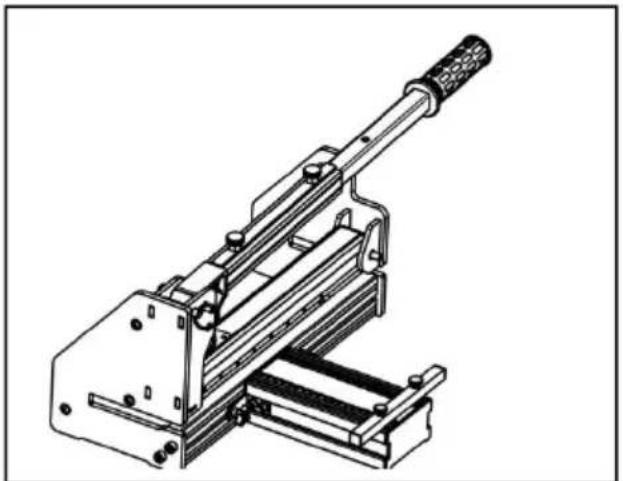 Vevor 8503-120 - Installation of the handle - 1