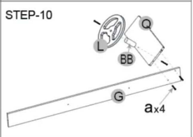 Vevor AC8287B - Installationsteps - 5