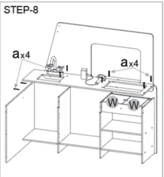 Vevor AC8287B - Installationsteps - 3