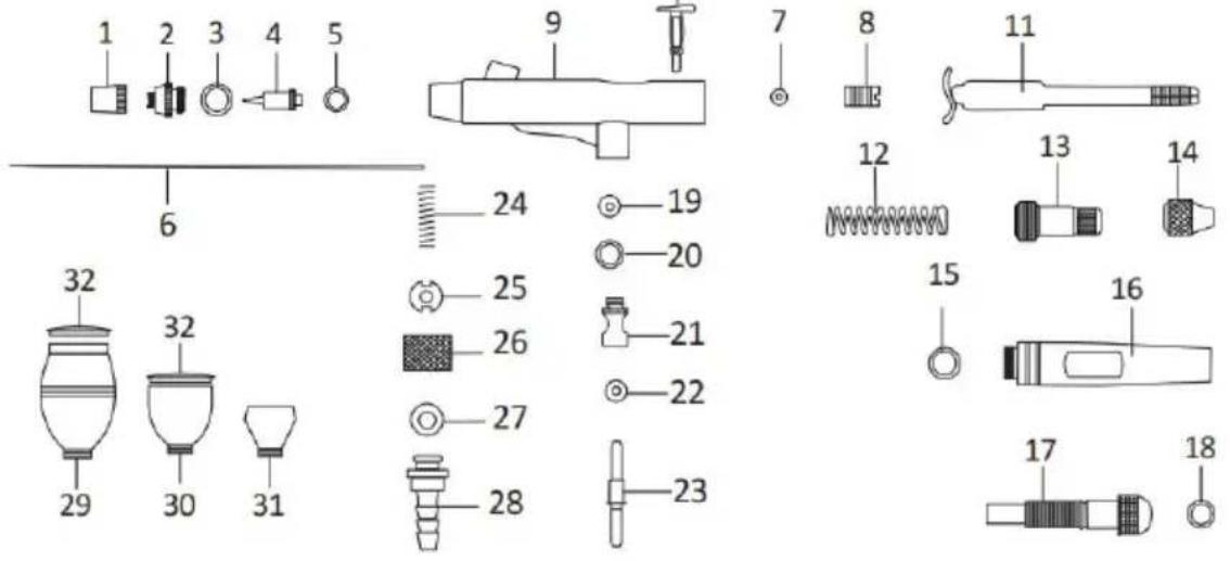 Vevor AB-187 - MODEL AND PARAMETERS - 1