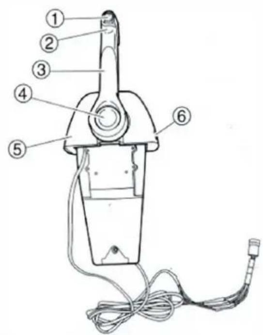 Vevor 704-48205-P1 - MAIN COMPONENTS OF SINGLE ENGINE TYPE - 1