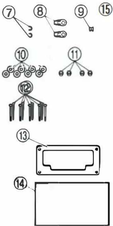 Vevor 704-48205-P1 - MAIN COMPONENTS OF SINGLE ENGINE TYPE - 2